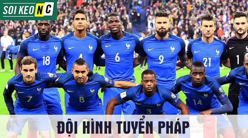 Đội hình tuyển Pháp